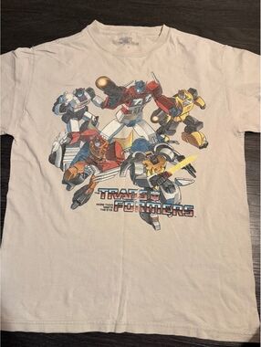 2009 Hasbro Transformers G1 Autobots Graphic Tee M